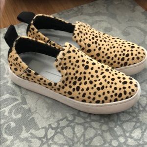 Dolce Vita Leopard Slip-On Sneakers
